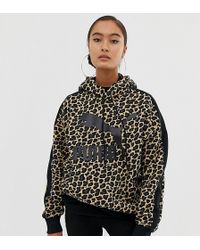 puma cheetah print hoodie