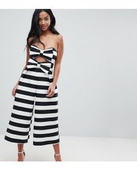 white structured jumpsuit