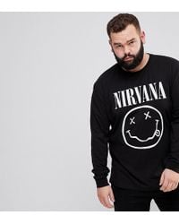 asos nirvana tshirt