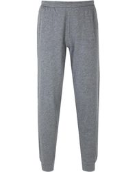 lacoste guppy track pants grey