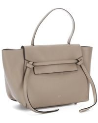 celine camel leather handbag blade  