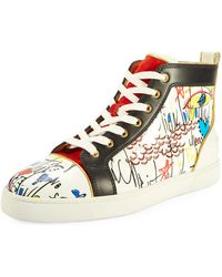 christian louboutin sneaker lyst christian louboutin sneaker lyst
