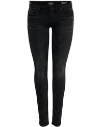 ONLY Onlfcoral Sl Skinny Jeans - Zwart