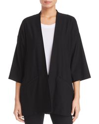 Eileen Fisher Kimono Jacket - Black