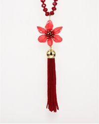 Try These Lovely Lilies Kate Spade  Lovely Lillies Pendant Necklace, 34"  Lyst