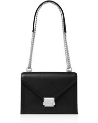 michael michael kors whitney large leather convertible shoulder bag