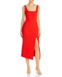 david koma red dress
