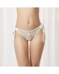 Bluebella Tilly Gifting Knicker Ivory - White