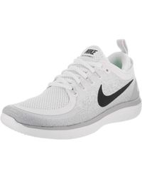 Nike Free Run 2 Trainers In Metallic Silver Lyst Nike Free Run 2 Trainers In Metallic Silver Lyst