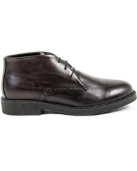 mens leather and canvas boots