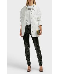 1017 ALYX 9SM Oversized Denim Jacket - White