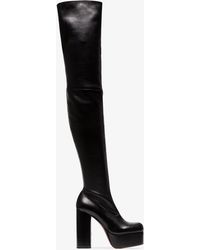 vetements thigh high boots