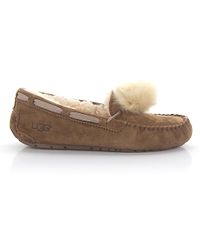 UGG Fur Hausschuhe Sandalen Abela Lammfell Beige UGG Fur Hausschuhe Sandalen Abela Lammfell Beige