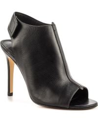 Charles By Charles David Reverse Heels in Black (PewterBlack Suede ...