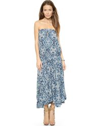 Zimmermann Riot Mosaic Dress  - Blue