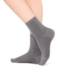 women's wool blend knee high socks