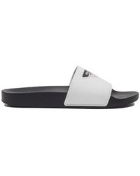 prada flip flops white