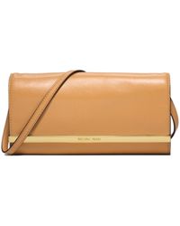 Michael Kors | Lana Leather Clutch | Lyst