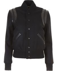 Saint Laurent Teddy Jacket - Black