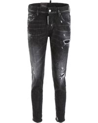 DSquared² Skinny Dan Jeans - Black
