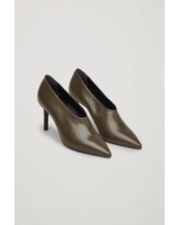 cos leather mules