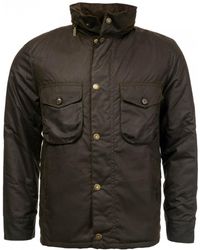 barbour men's netherley wax jacket