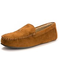 ralph lauren slippers tan