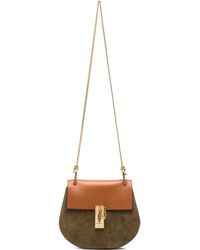 chole purse - Chlo Drew Small Saddle Bag in Orange | Lyst