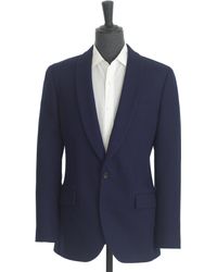 Boss Black Hyatt Shawl Collar Dinner Jacket in White for Men | Lyst