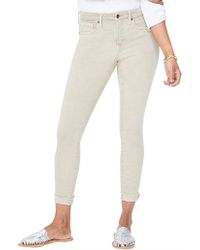 NYDJ Ami Skinny Ankle Jean With Cuff - Natural