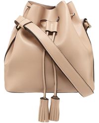 Women S Red Herring Bags Online Red Herring Light Pink Drawstring Duffle Bag Lyst