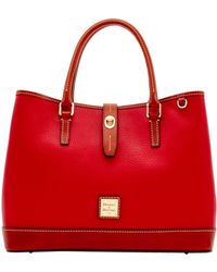 dooney & bourke pebble grain perry satchel