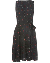 Lyst - Dolce & Gabbana Strawberry Print Dress