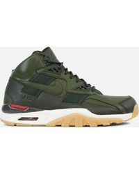 Lyst - Nike Blazer Mid Vintage Leather Sail Pine Green White in ... Nike - Air Trainer Sc Winter-cargo Khaki Sequoia Sail - Lyst