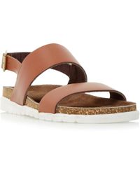 dune white flat shoes