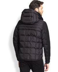 moncler ryan wool sleeve puffer jacket moncler ryan wool sleeve puffer jacket