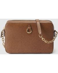 ralph lauren crossbody bag brown