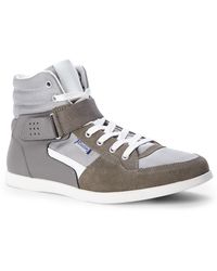 Kenneth Cole Reaction Strong Defence Hi-Top Sneakers in White for Men ...