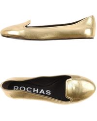 rochas ballet flats