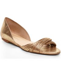 loeffler randall gold flats