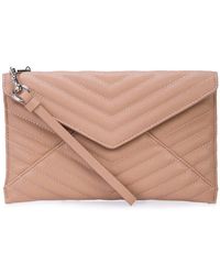 Rebecca Minkoff - Leo Quilted Clutch - Lyst