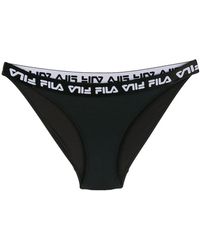 fila tape logo bikini bottoms