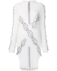 Gurung Maille Prabal Lyst Torsadée En Long Pull THdxdqS