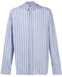 lanvin striped shirt