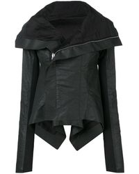 Rick Owens Giacca biker - Nero