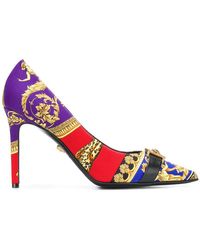 versace pointed heels