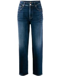 7 For All Mankind Jeans taglio straight - Blu