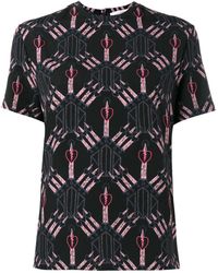 Valentino Love Blades Top - Black