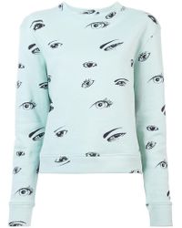 Print The Eye Rose Sweatshirt Statesman Elder nYwxfr7w