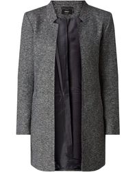 ONLY Blazermantel mit Reverskragen - Grau